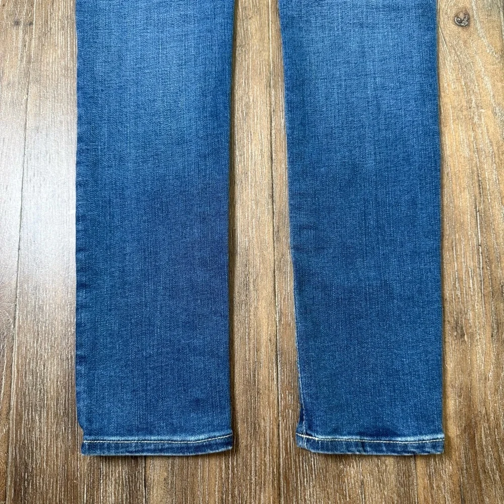 AG Jean The Legging Super Skinny Ankle sz 24 slim blue stretchy mid rise